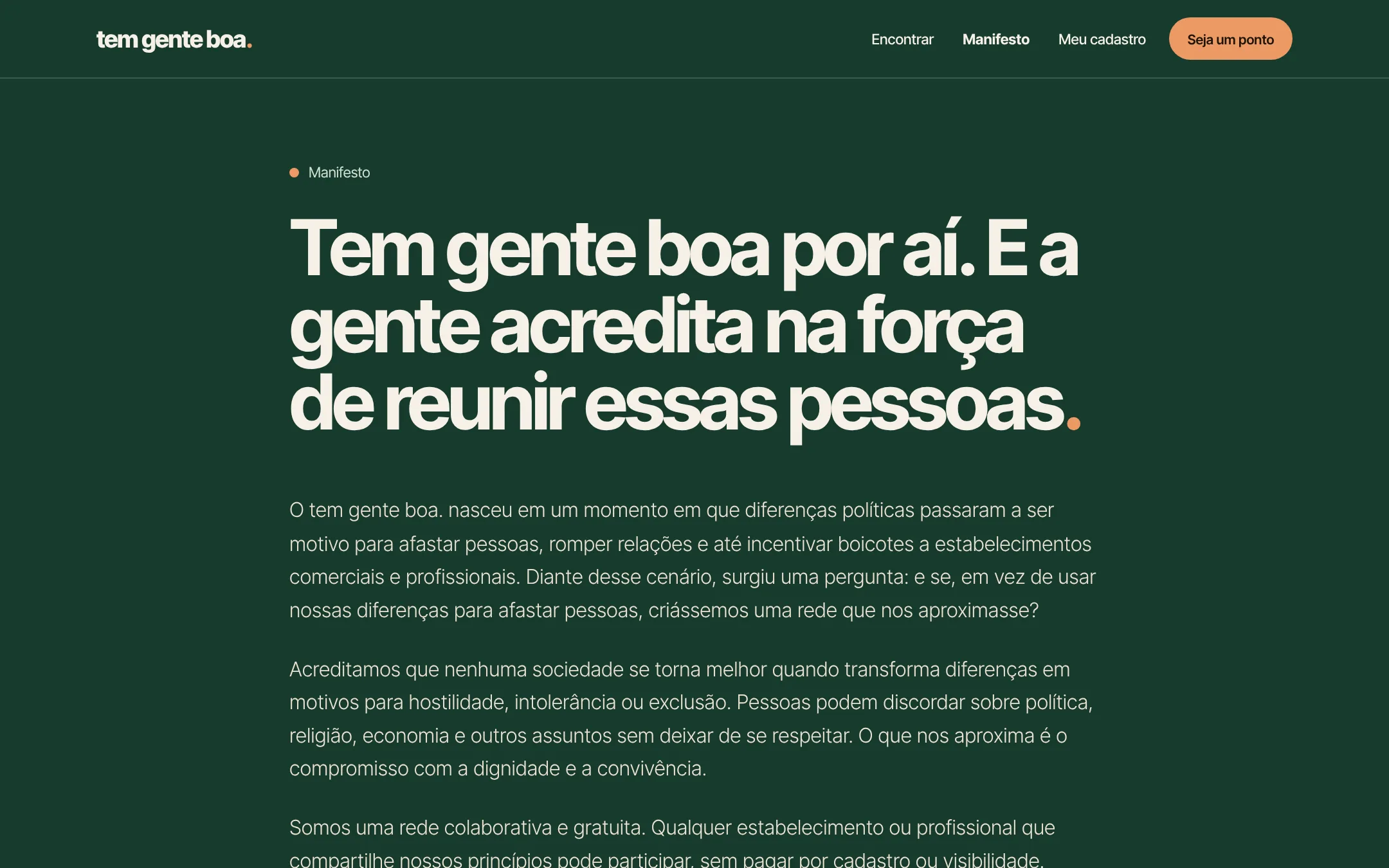 Manifesto da rede